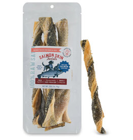 Elliott & Jack's River Street Pet Treats Elliott & Jack's Dog/Cat Treats - Salmon Skin Twists - 3 oz.