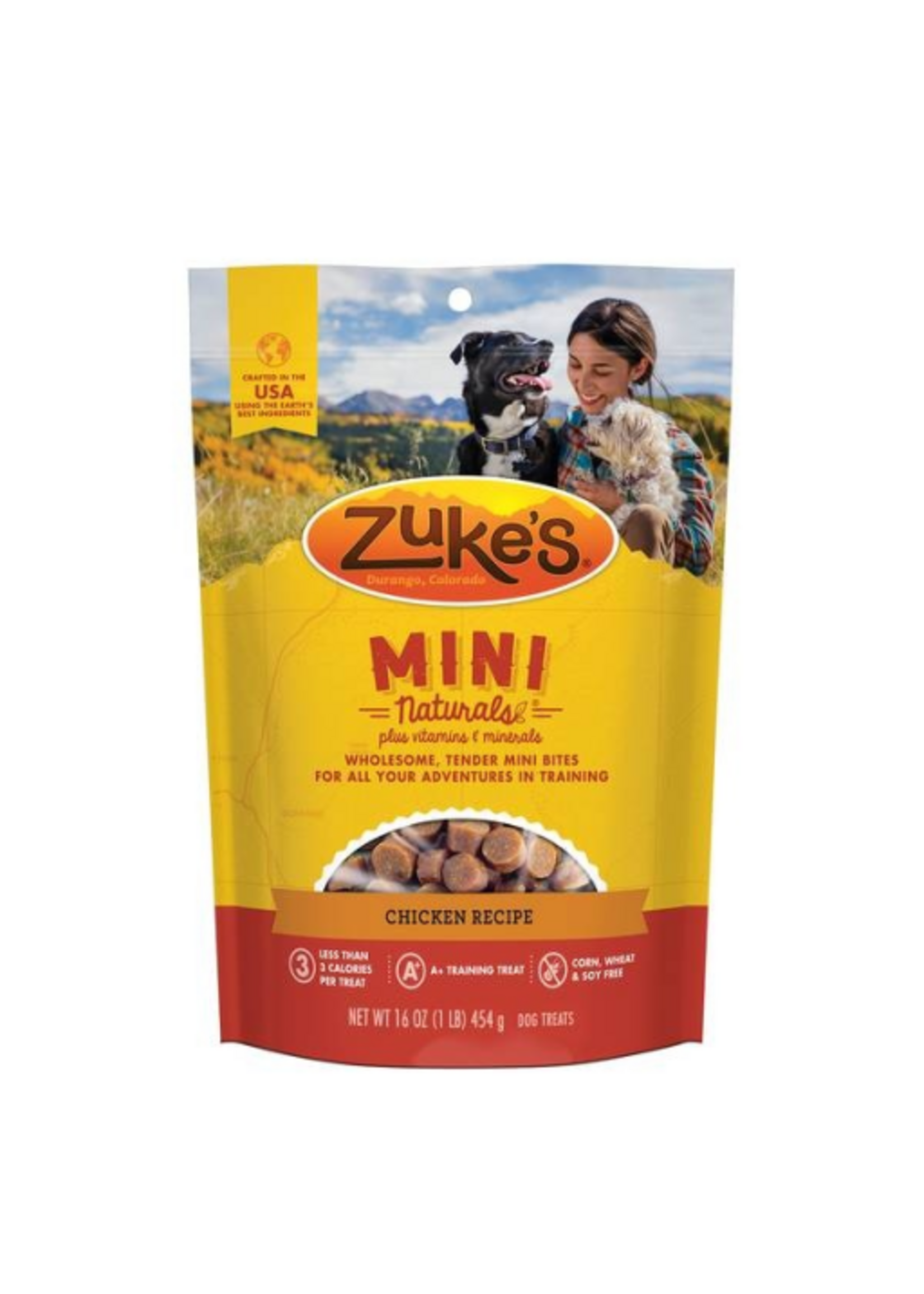 Zuke's Zuke's Mini Naturals Soft Dog Training Treats  - Chicken - 16 oz.