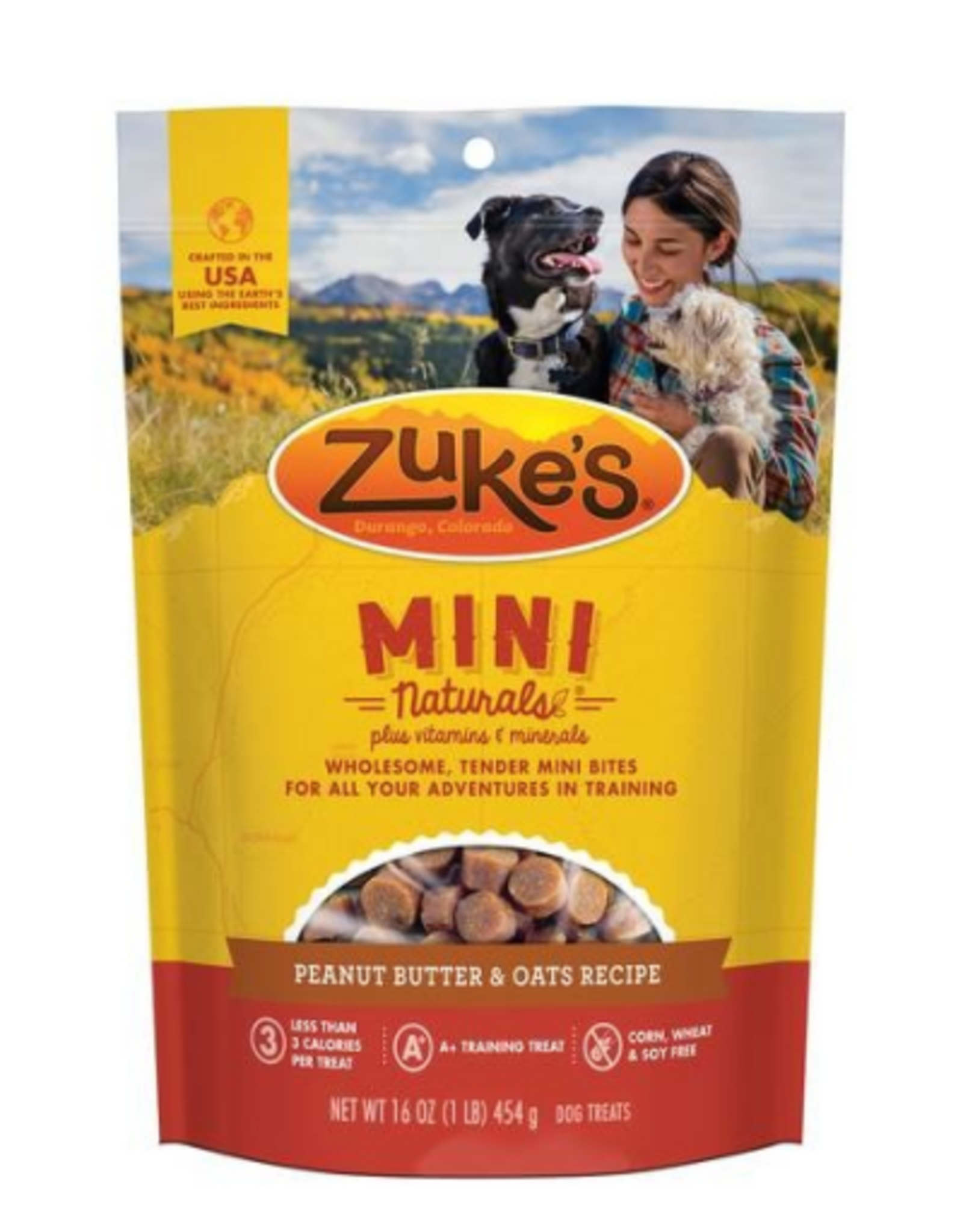 Zuke's Zuke's Mini Naturals Soft Dog Training Treats - Peanut Butter - 16 oz.