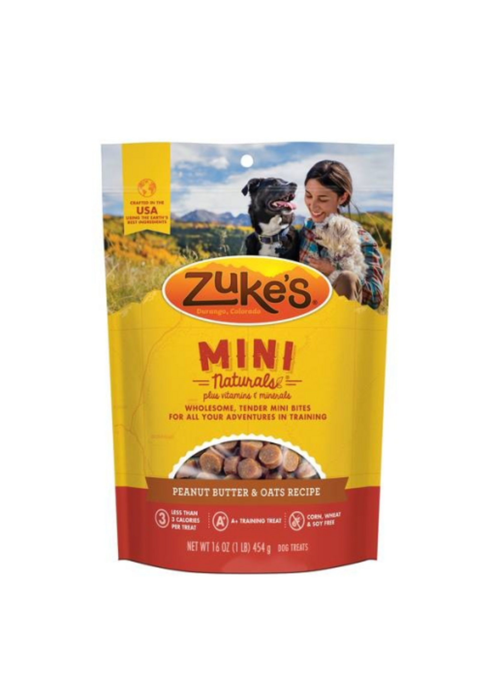 Zuke's Zuke's Mini Naturals Soft Dog Training Treats - Peanut Butter - 16 oz.