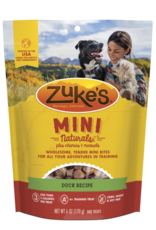 Zuke's Zuke's Mini Naturals Soft Dog Training Treats - Duck - 6 oz.