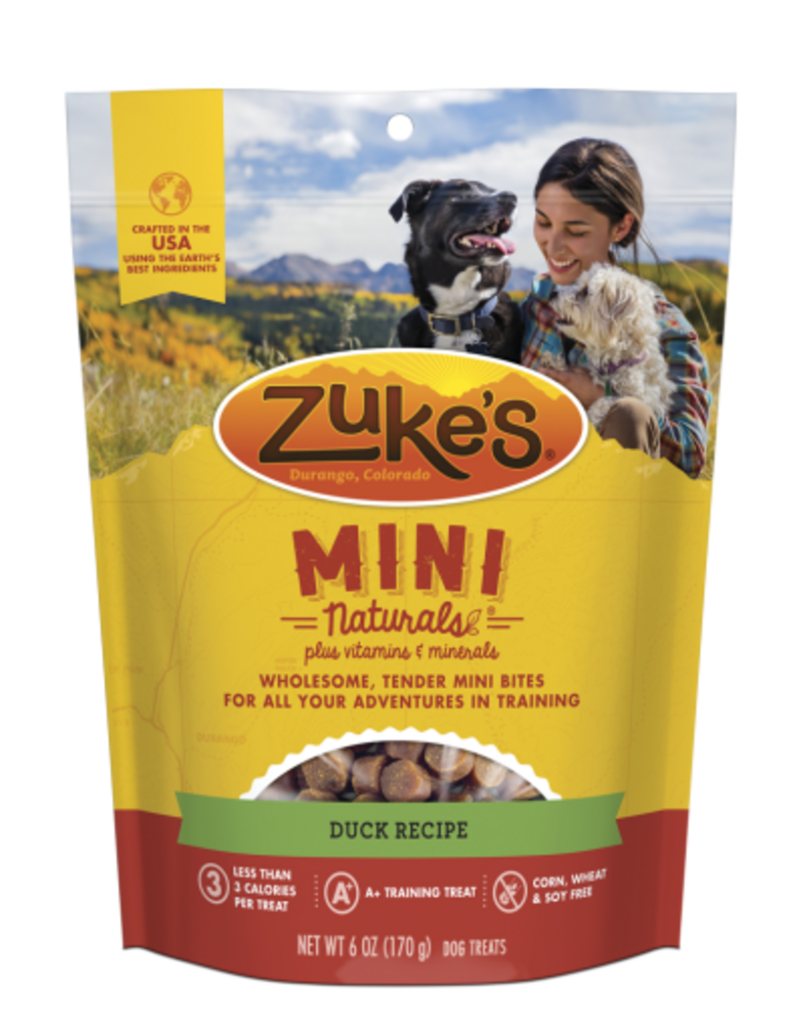 Zuke's Zuke's Mini Naturals Soft Dog Training Treats - Duck - 6 oz.