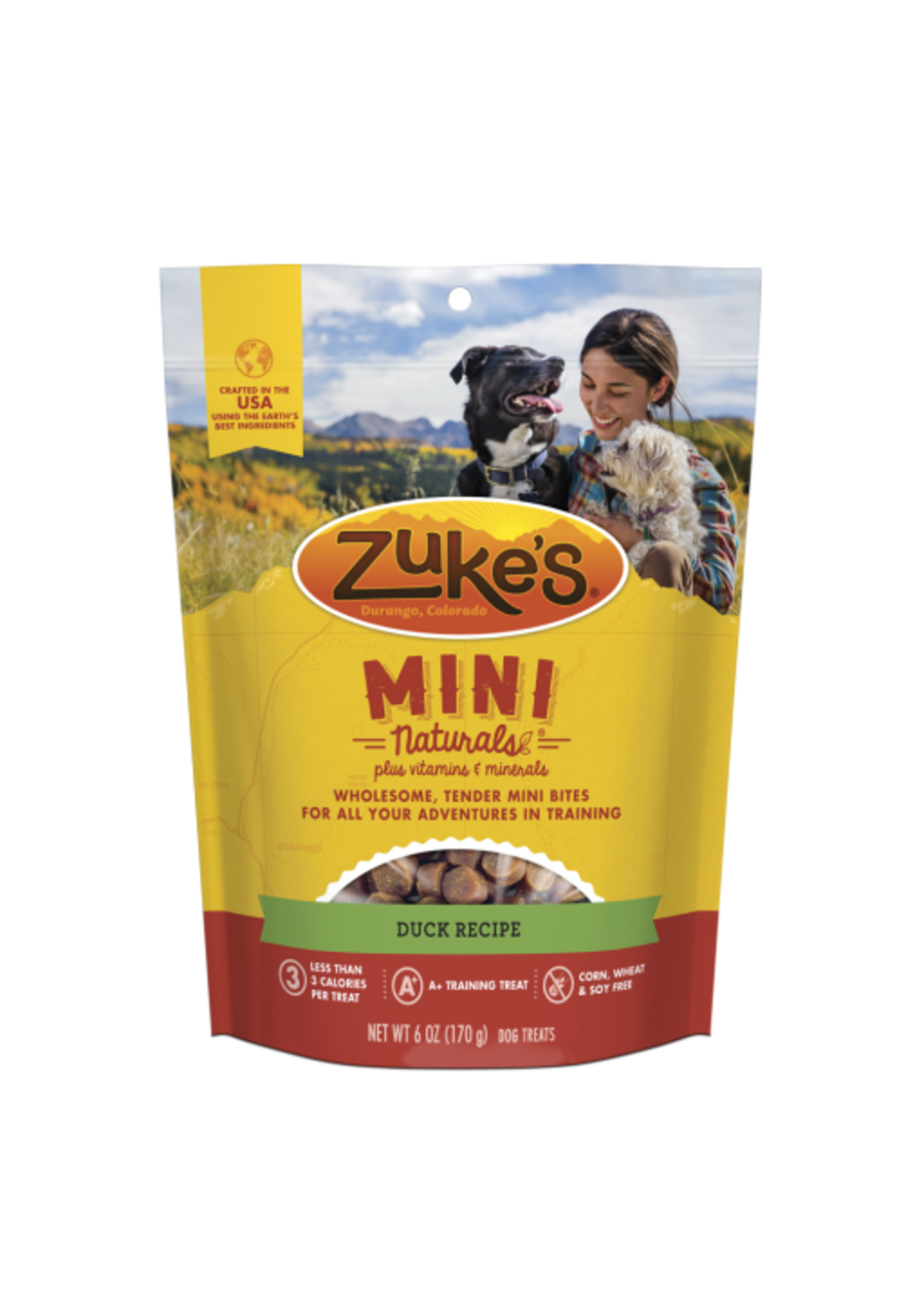 Zuke's Zuke's Mini Naturals Soft Dog Training Treats - Duck - 6 oz.