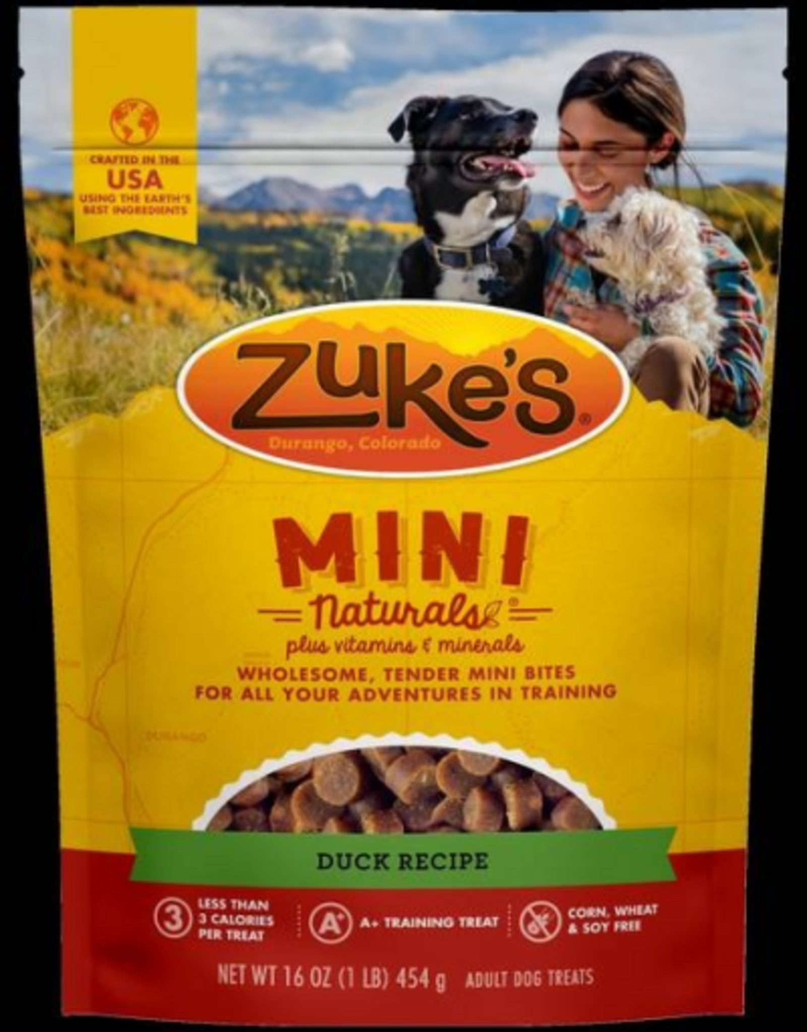 Zuke's Zuke's Mini Naturals Soft Dog Training Treats - Duck - 16 oz.