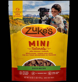 Zuke's Zuke's Mini Naturals Soft Dog Training Treats - Duck - 16 oz.