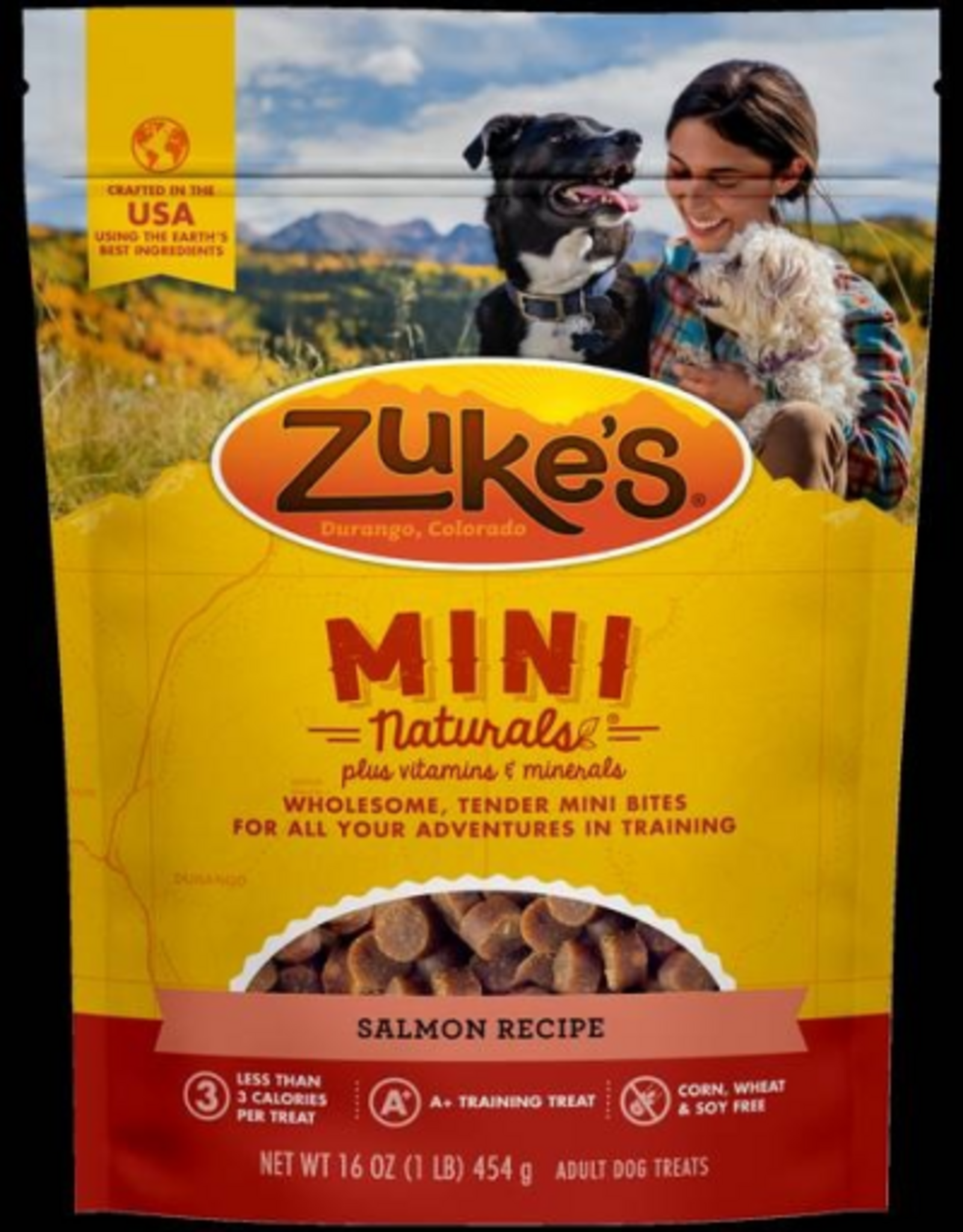 Zuke's Zuke's Mini Naturals Soft Dog Training Treats -  Salmon - 16 oz.