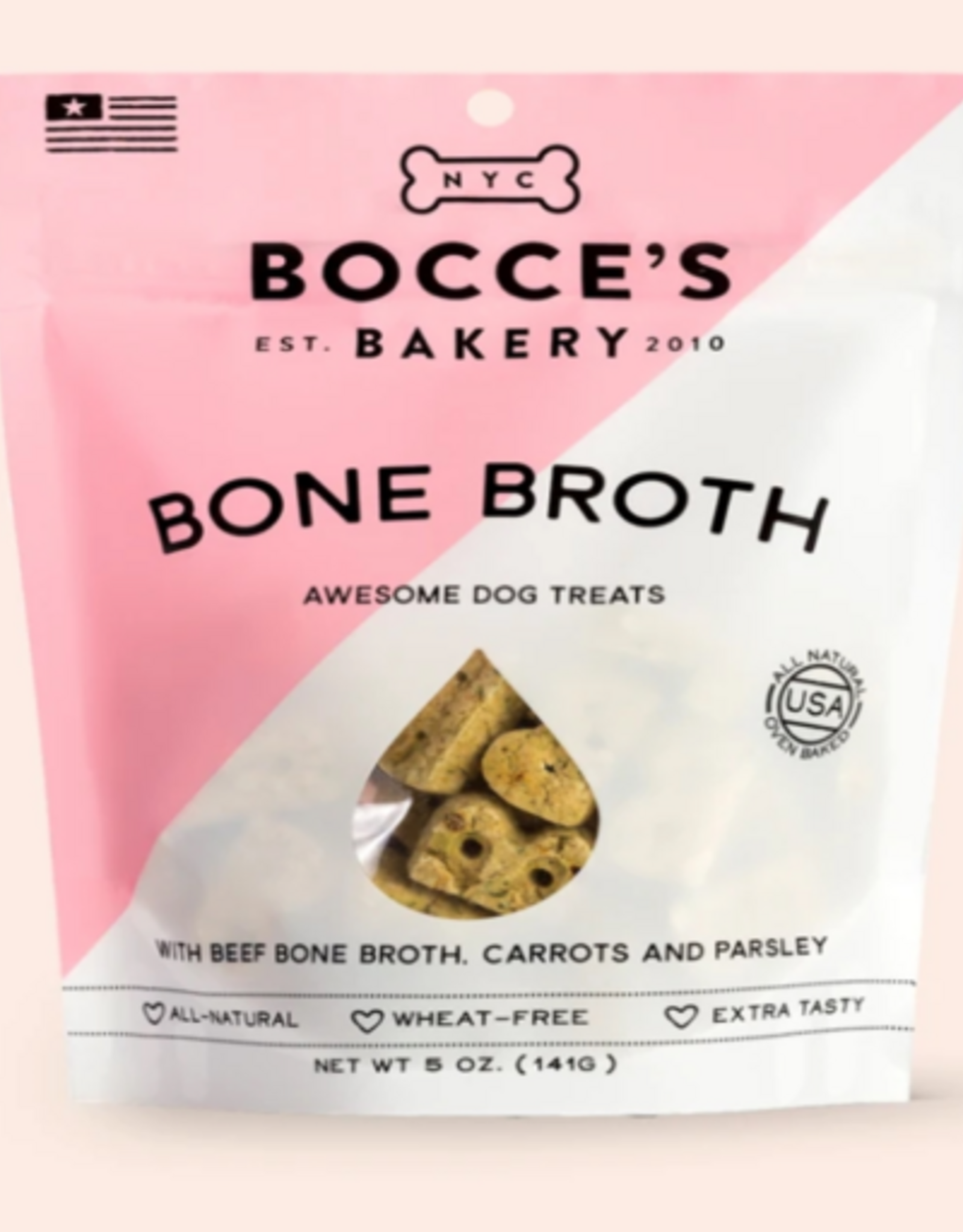 Bocce's Bakery Bocce's Bakery Dog Biscuits BONE BROTH 5 OZ