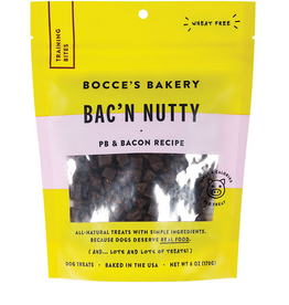 Bocce's Bakery Bocce's Bakery Dog Training Bites BACON NUTTY 6 oz