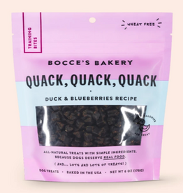 Bocce's Bakery Bocce's Bakery Dog Training Bites QUACK QUACK 6 oz