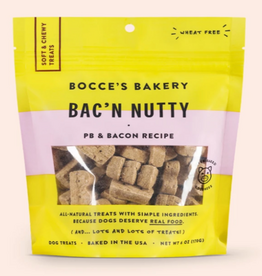 Bocce's Bakery Bocce's Bakery Dog Soft & Chewy BACON NUTTY 6 OZ