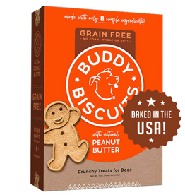 Buddy Biscuits Cloud Star Buddy Biscuits Crunchy Dog Treats Peanut Butter - 14 oz