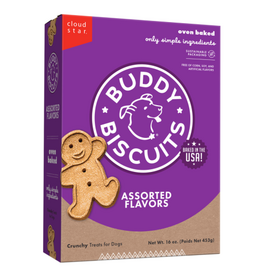 Buddy Biscuits Cloud Star Buddy Biscuits Crunchy Beef, Chicken & Cheese Dog Treats - 16 oz