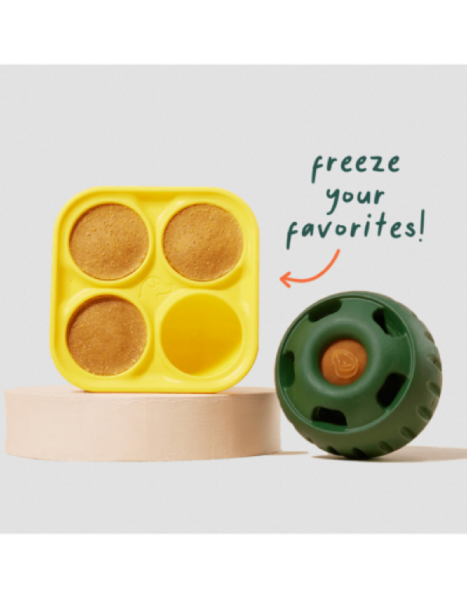 Woof WOOF DOG Pupsicle Treat Tray - Large