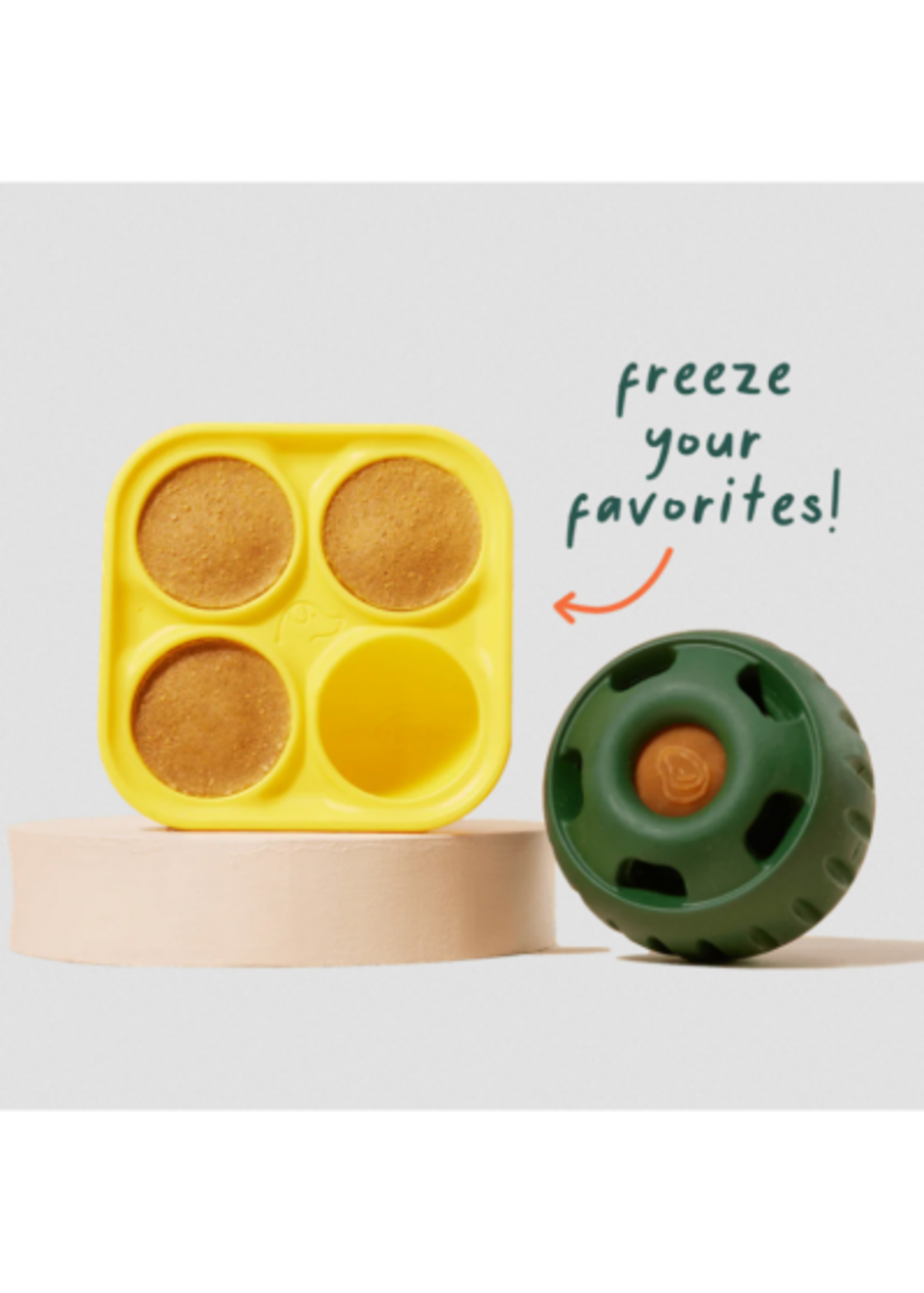 Woof WOOF DOG Pupsicle Treat Tray - Small