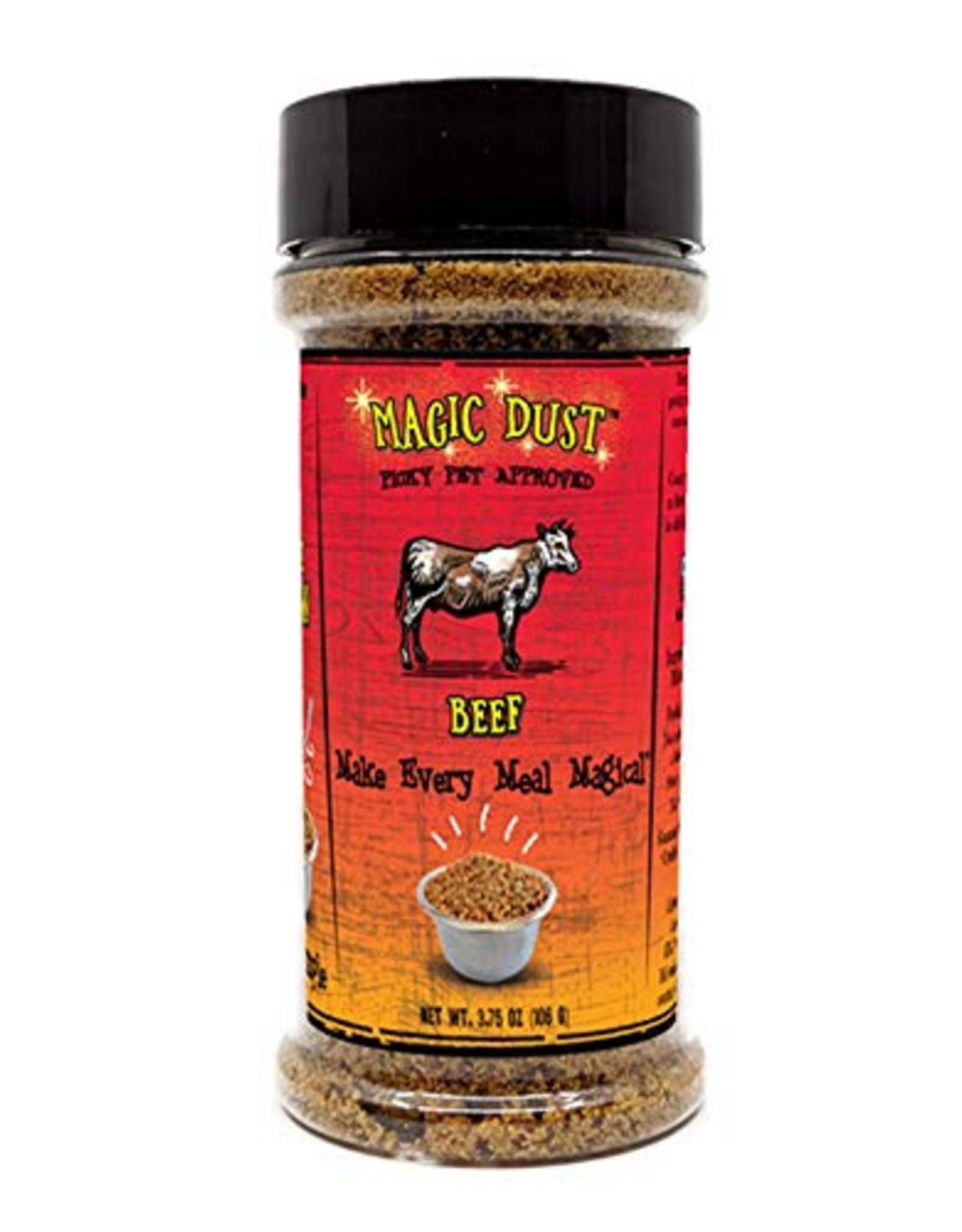 Wild Meadow Farms Wild Meadow Farms - Magic Dust Jerky Food Topper for Dogs & Cats - Beef, 3.75 oz