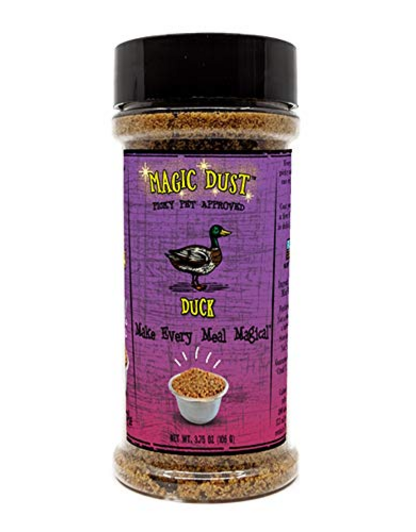 Wild Meadow Farms Wild Meadow Farms - Magic Dust Jerky Food Topper for Dogs & Cats - Duck, 3.75 oz