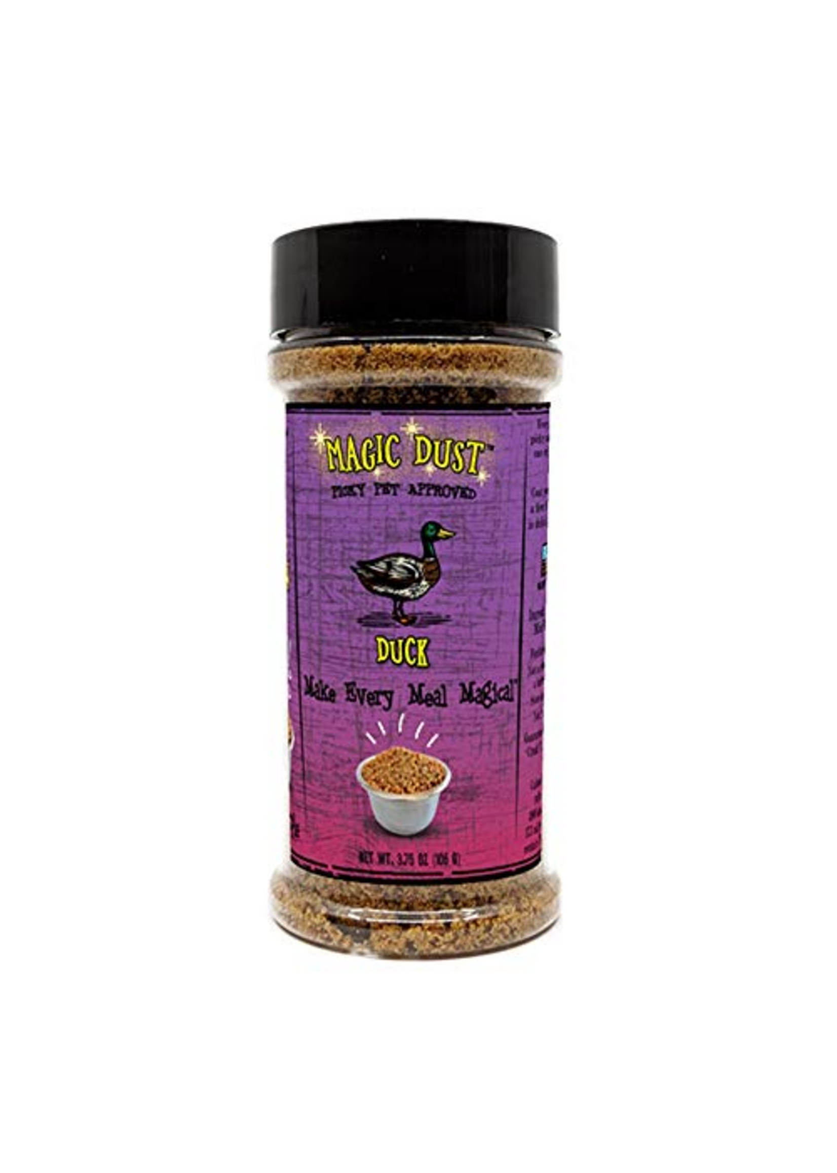 Wild Meadow Farms Wild Meadow Farms - Magic Dust Jerky Food Topper for Dogs & Cats - Duck, 3.75 oz