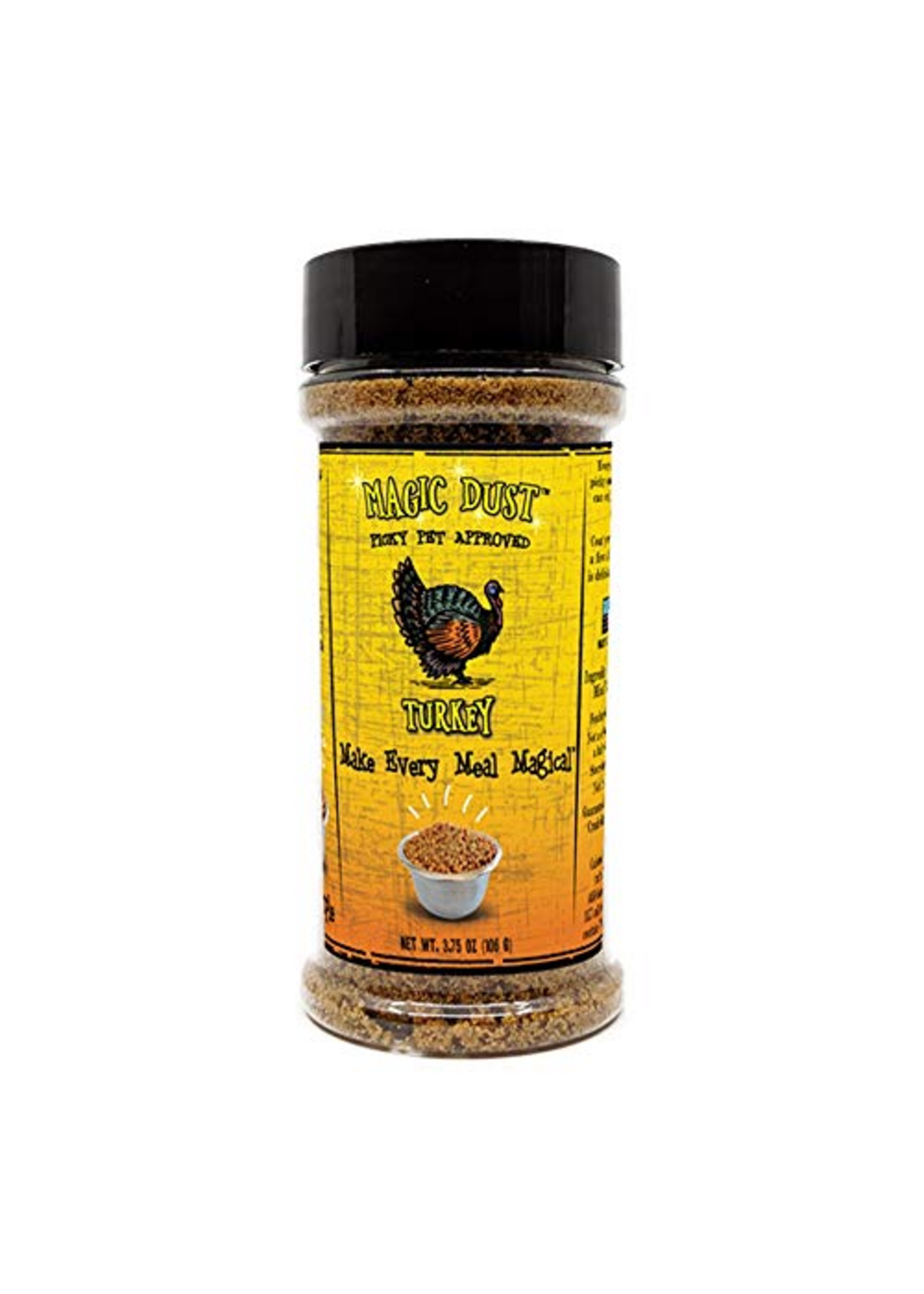 Wild Meadow Farms Wild Meadow Farms - Magic Dust Jerky Food Topper for Dogs & Cats - Turkey, 3.75 oz