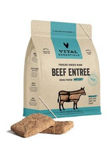 Vital Essentials VITAL ESSENTIALS Freeze-Dried Beef Entree Dog Food Patties - 30 oz