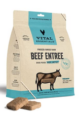 Vital Essentials VITAL ESSENTIALS FREEZE DRIED ENTREE BEEF MINI PATTIES 1LB