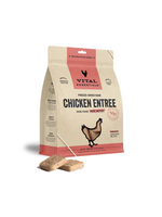 Vital Essentials VITAL ESSENTIALS Freeze-Dried Chicken Entree Dog Food Mini Patties - 14 oz
