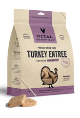 Vital Essentials VITAL ESSENTIALS FREEZE DRIED ENTREE TURKEY MINI PATTIES 1LB