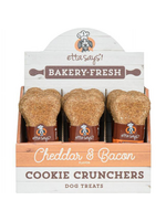 Etta Says! Etta Says Cheddar & Bacon Cookie Crunchers Dog Treat - 5 in, 1 oz