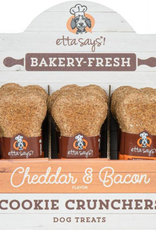Etta Says! Etta Says Cheddar & Bacon Cookie Crunchers Dog Treat - 5 in, 1 oz