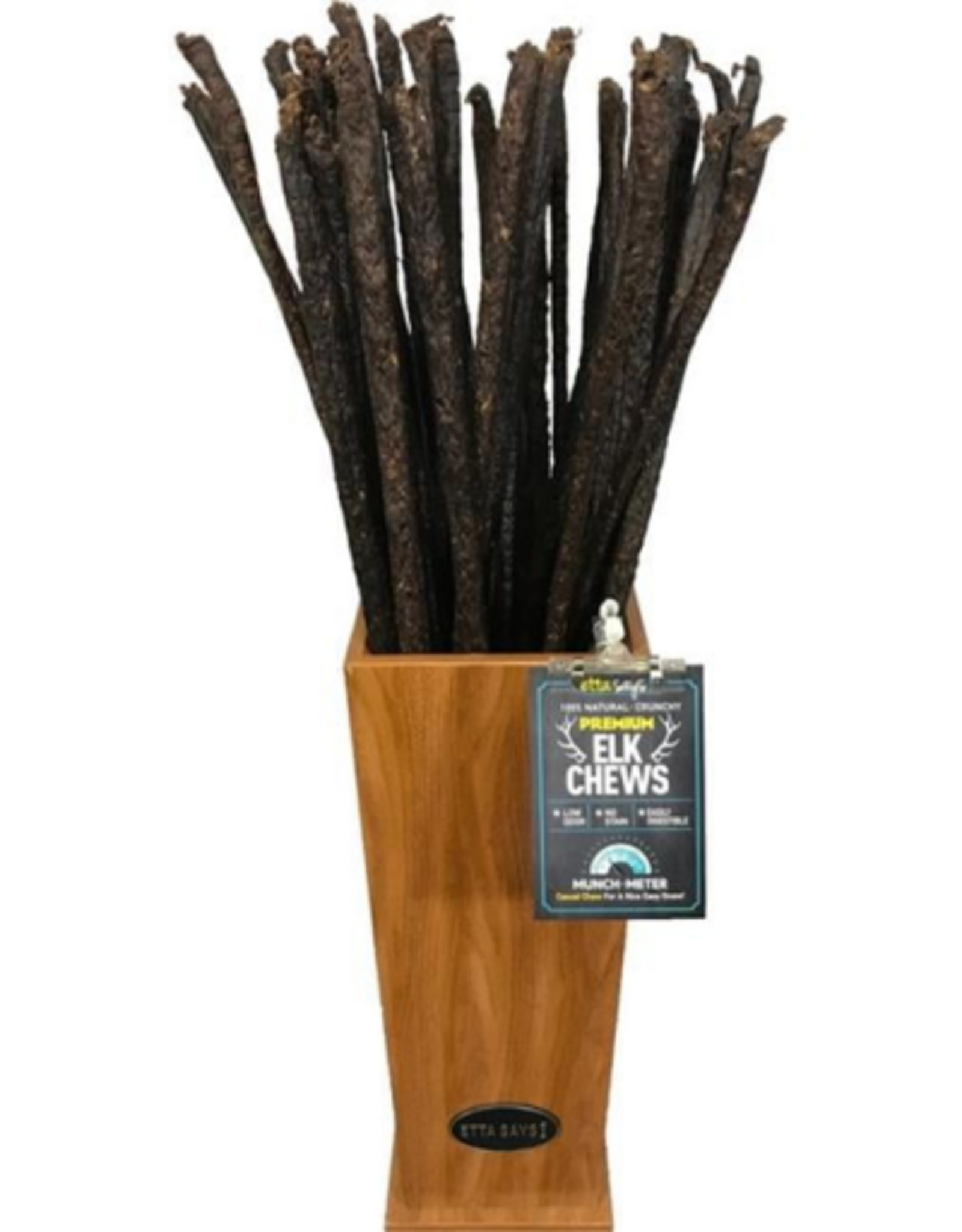 Etta Says! Etta Says Crunchy Chew Stick for Dogs - Elk -  3 ft.