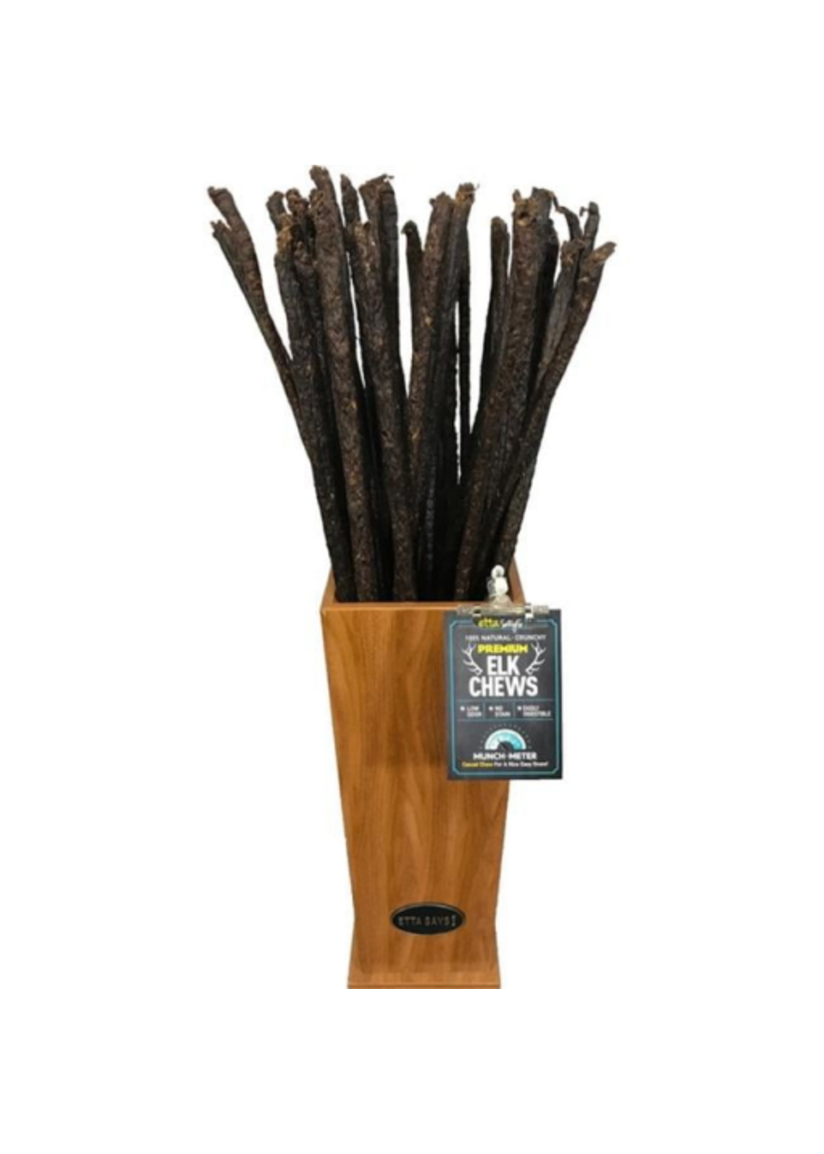 Etta Says! Etta Says Crunchy Chew Stick for Dogs - Elk -  3 ft.