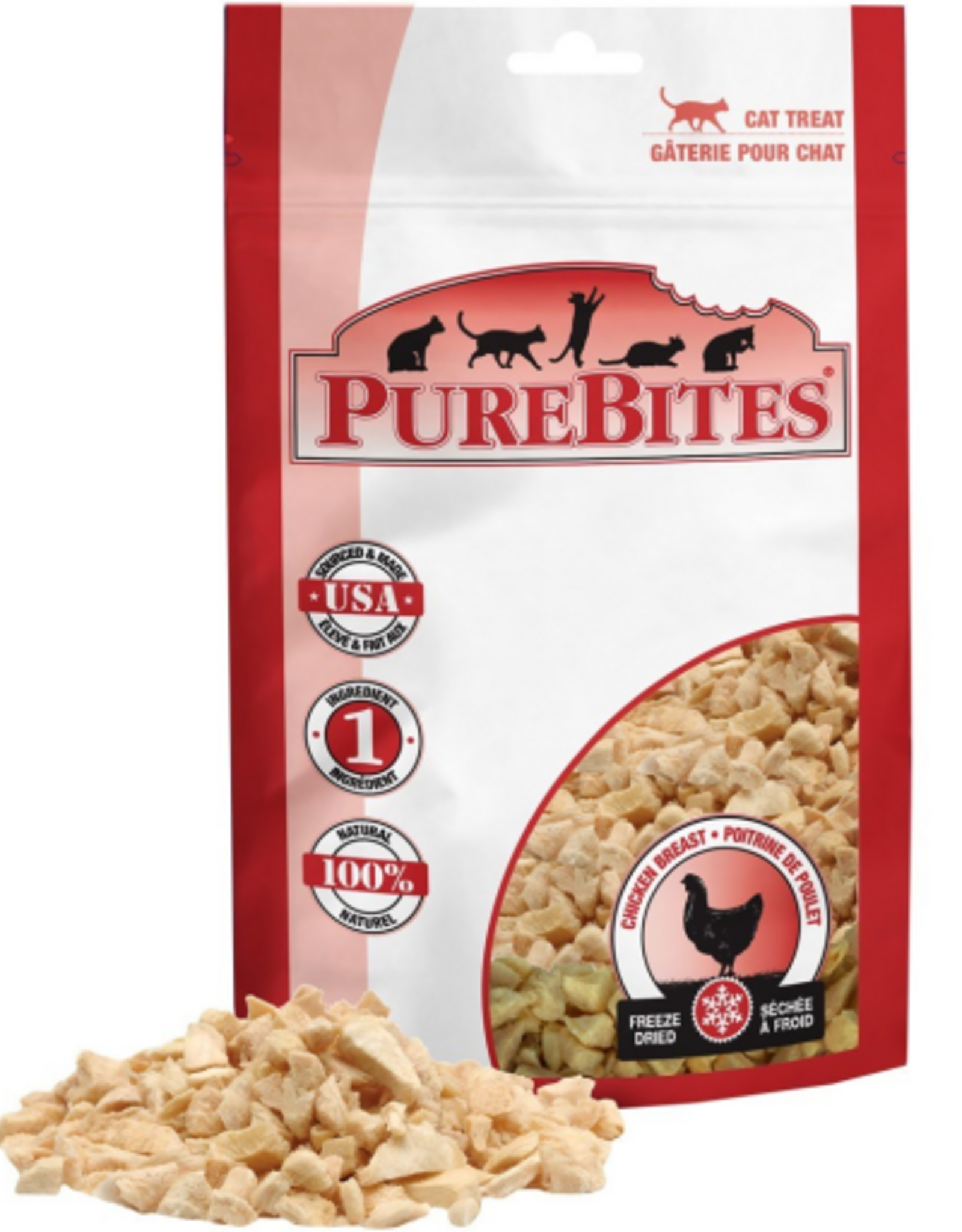 PureBites Chicken Breast Freeze-Dried Cat Treats - 1.09 Oz