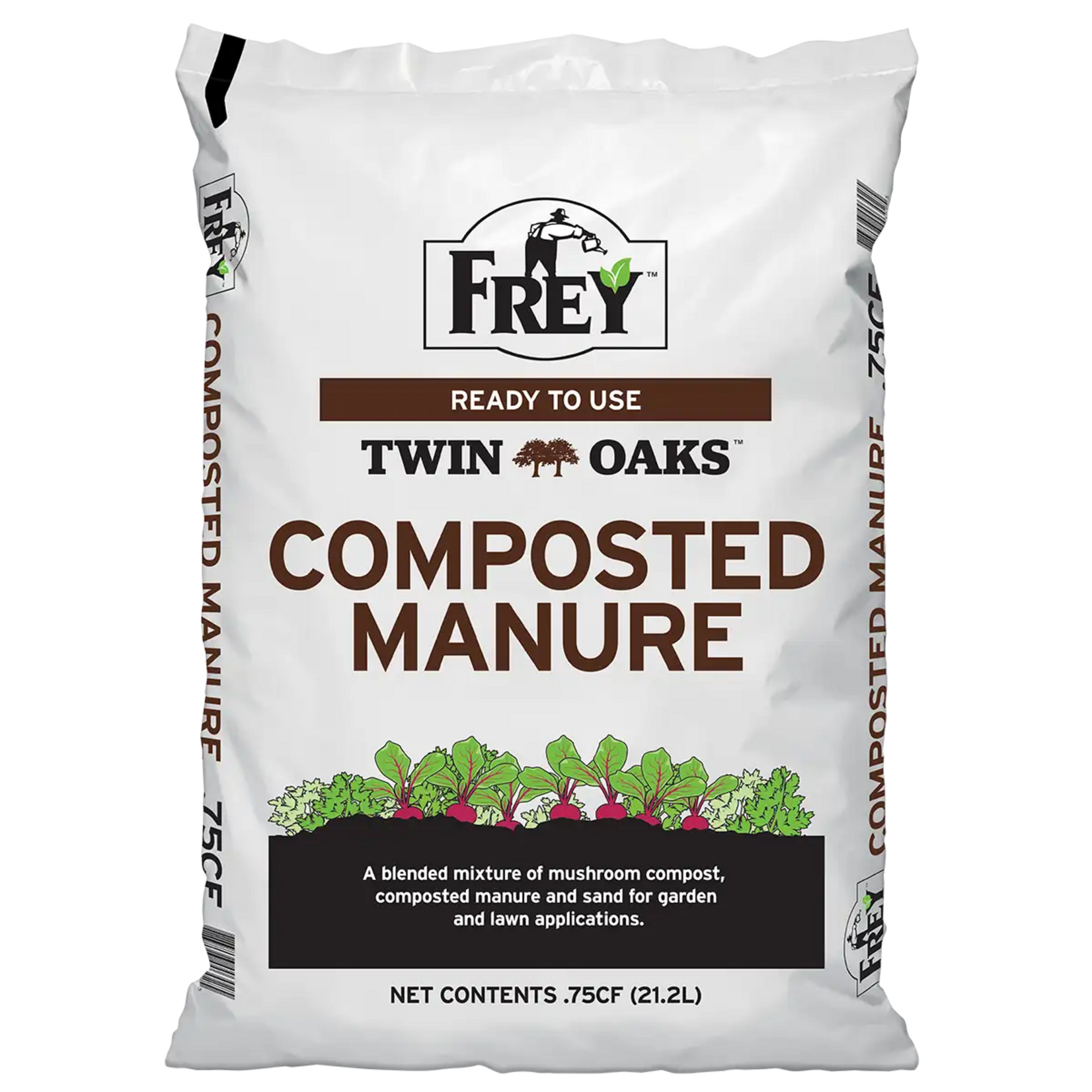 Frey Group Soils Frey Twin Oaks Composted Manure - .75 Cubic Feet