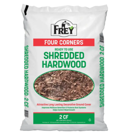 Frey Group Soils Frey Four Corners Shredded Hardwood Mulch - 2 Cubic Feet