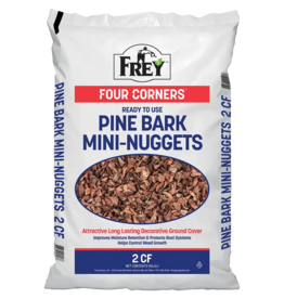 Frey Group Soils Frey Four Corners Pine Bark Mini Nuggets Mulch - 2 Cubic Feet