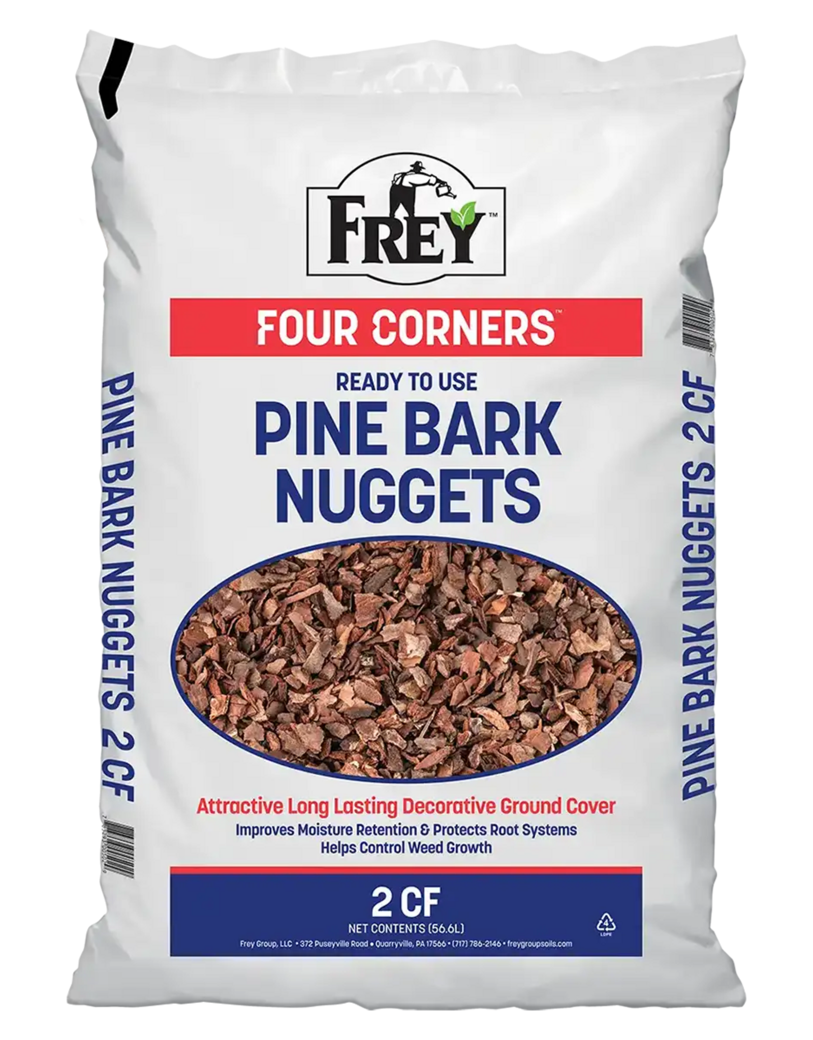 Frey Group Soils Frey Four Corners Pine Bark Nuggets Mulch - 2 Cubic Feet