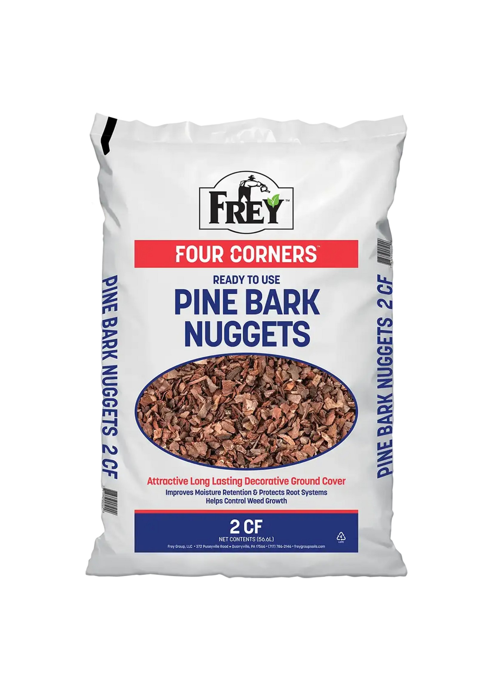 Frey Group Soils Frey Four Corners Pine Bark Nuggets Mulch - 2 Cubic Feet