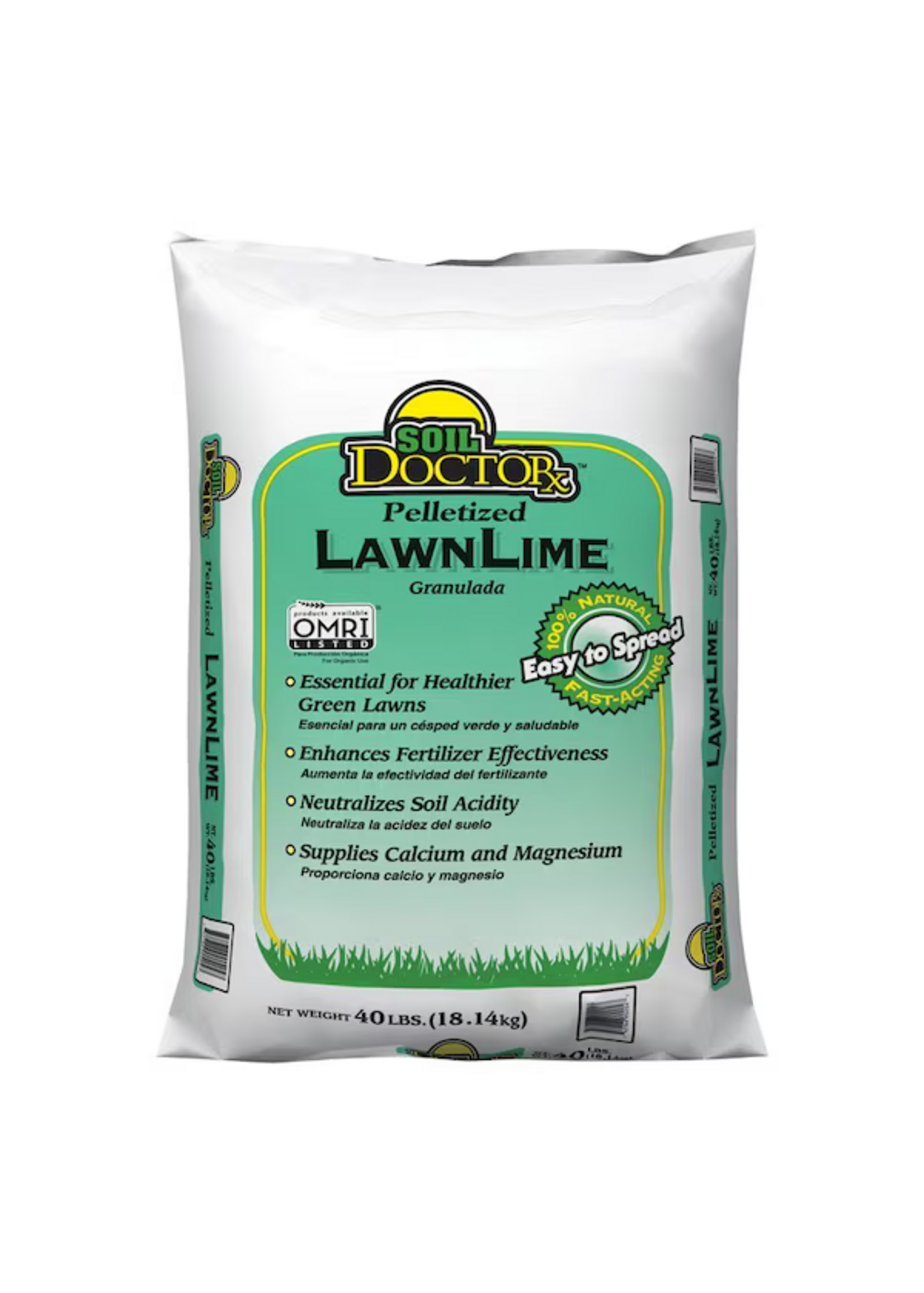 Old Castle Soil Doctor Pelletized Lawn Limestone - 40 lbs.