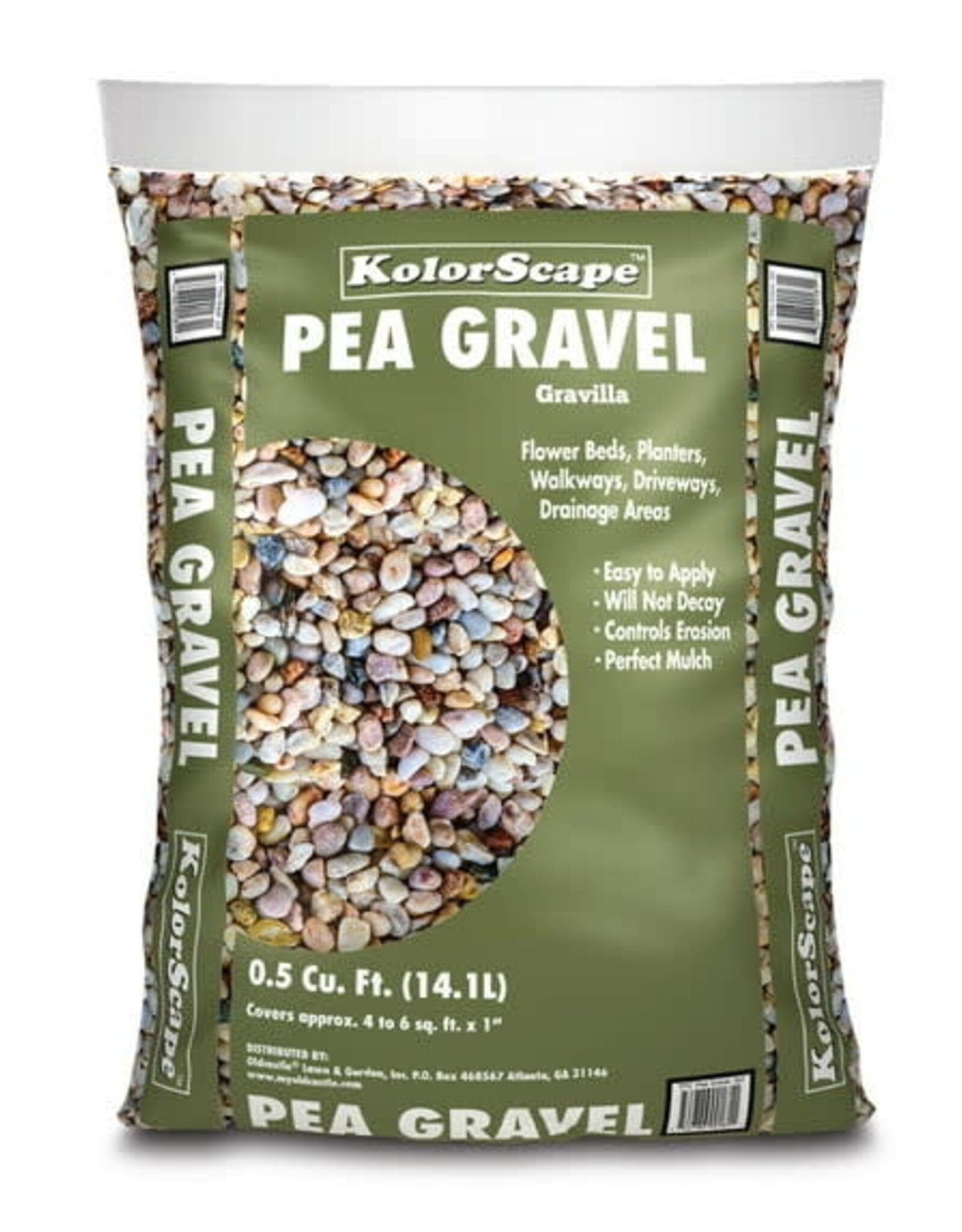 Old Castle KolorScape Pea Gravel/Pebbles - Stone -  0.5 cu ft, 3/8"