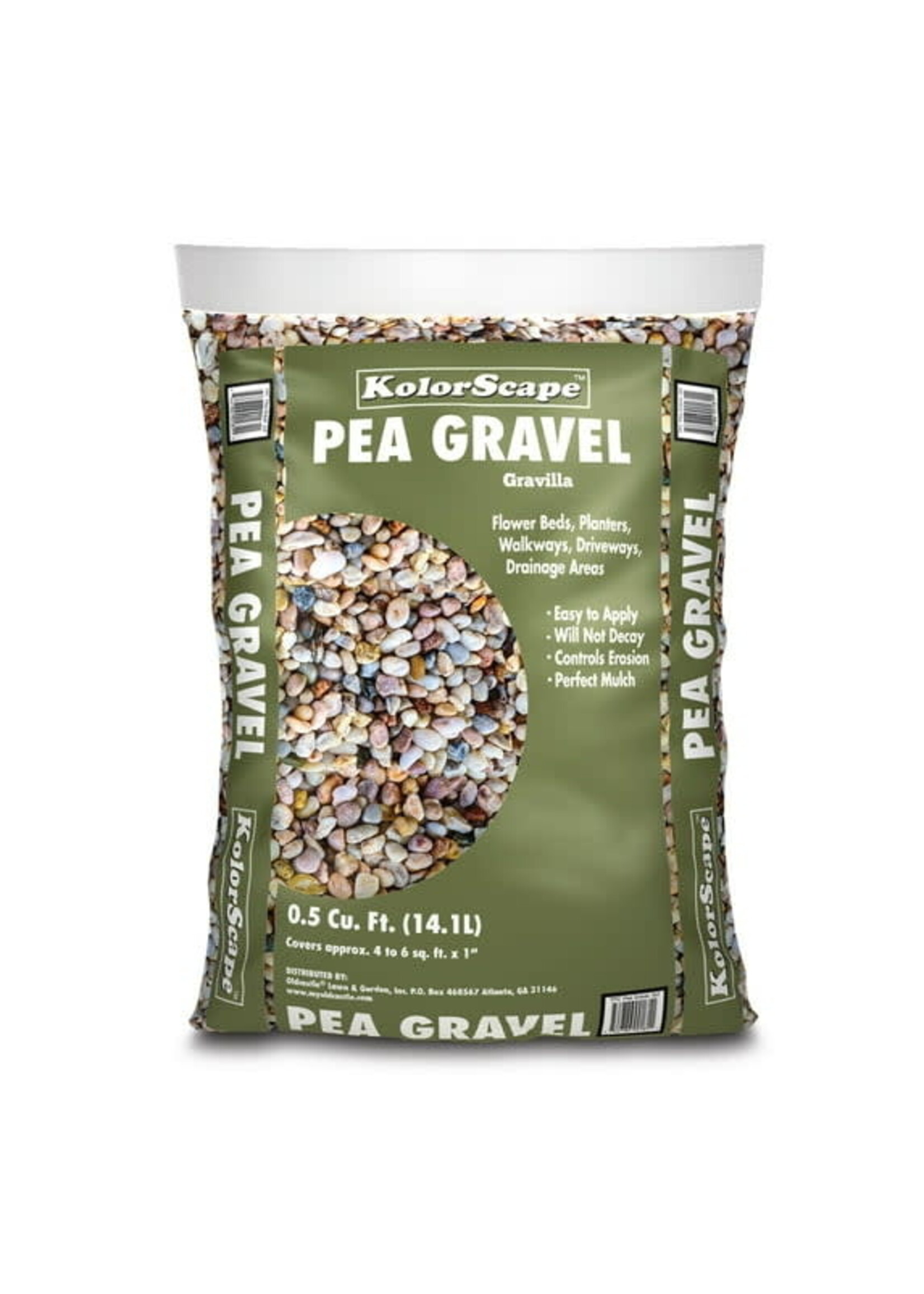 Old Castle KolorScape Pea Gravel/Pebbles - Stone -  0.5 cu ft, 3/8"