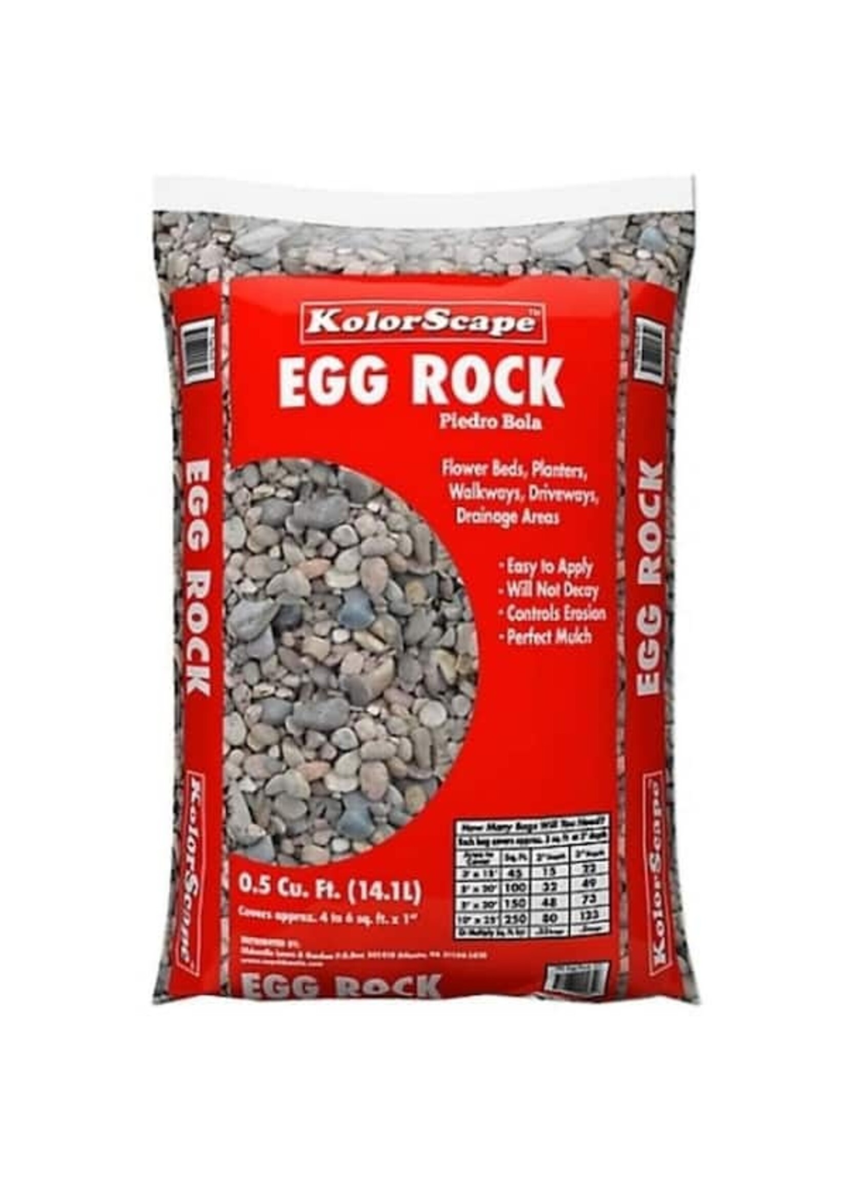 Old Castle KolorScape Egg Rock - Stone-  0.5 cu ft