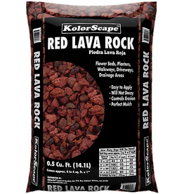Old Castle KolorScape Red Lava Rock - Stone - 0.5 cu ft