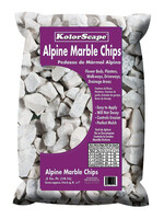 Old Castle KolorScape Alpine White Marble Chips - Stone - 0.5 cu ft