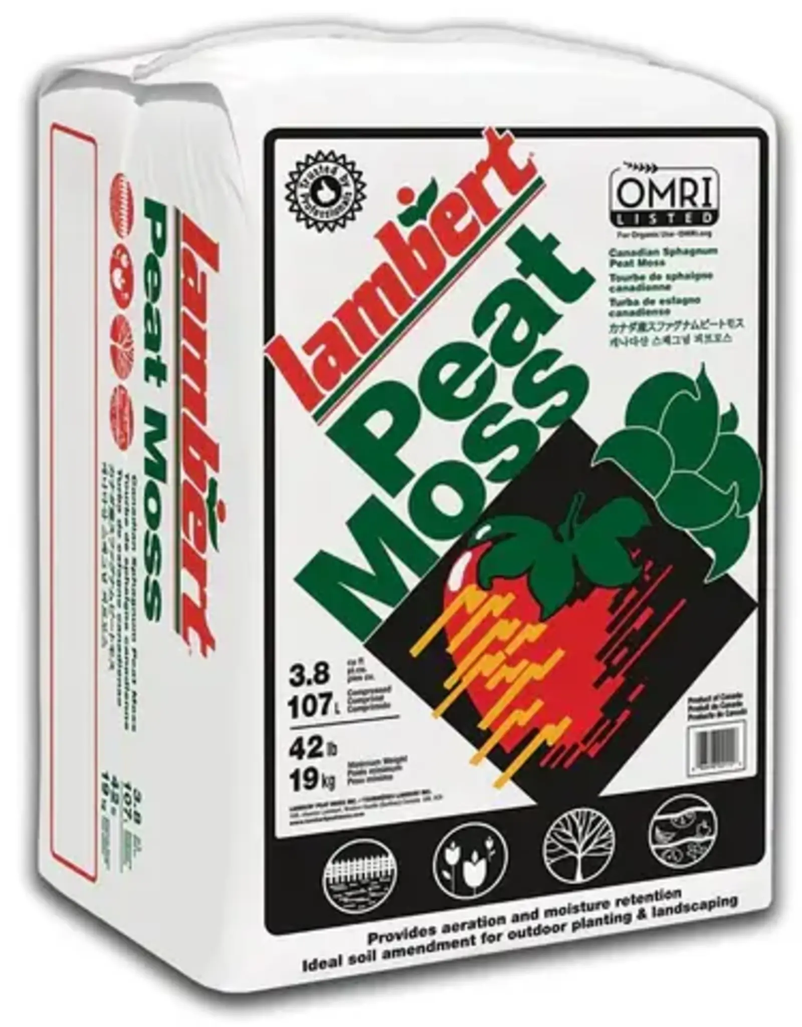 Lambert Lambert Canadian Sphagnum Organic Peat Moss - 3.8 cu ft, 42 lb.