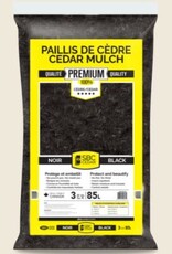 SBC Cedar SBC Black Cedar Mulch - 3 cu ft