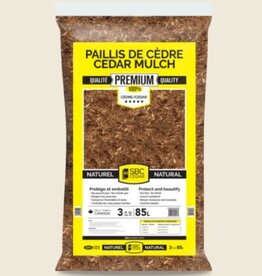 SBC Cedar SBC Natural Cedar Mulch - 3 cu ft