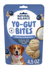 Natural Balance Natural Balance Yo-Gut Bites Oats & Blueberries 4.5oz