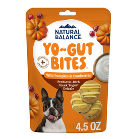 Natural Balance Natural Balance Yo-Gut Bites Pumpkin & Cranberry - 4.5 oz