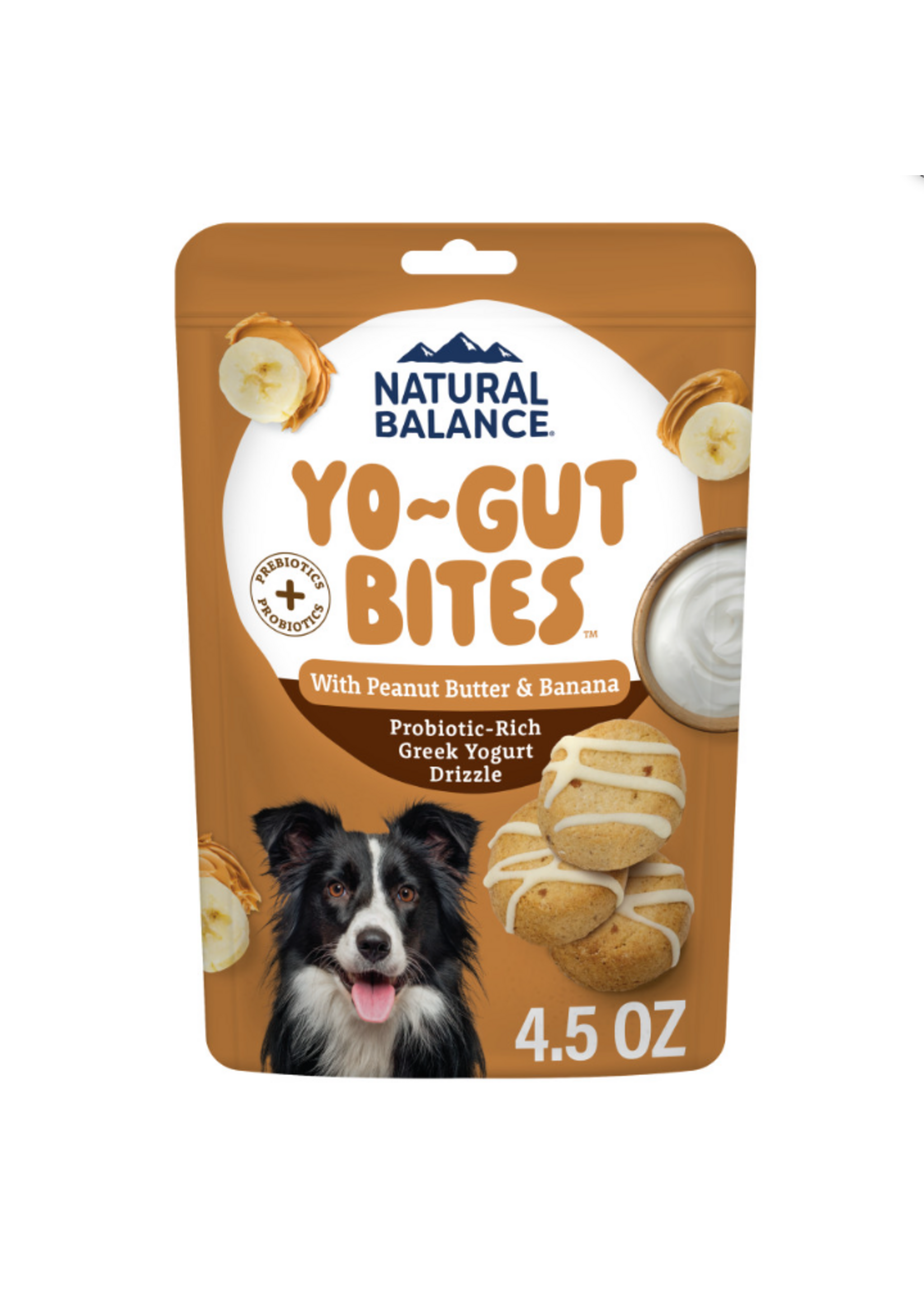 Natural Balance Natural Balance Yo-Gut Bites Peanut Butter & Banana Dog Treats - 4.5 oz