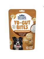 Natural Balance Natural Balance Yo-Gut Bites Peanut Butter & Banana Dog Treats - 10 oz