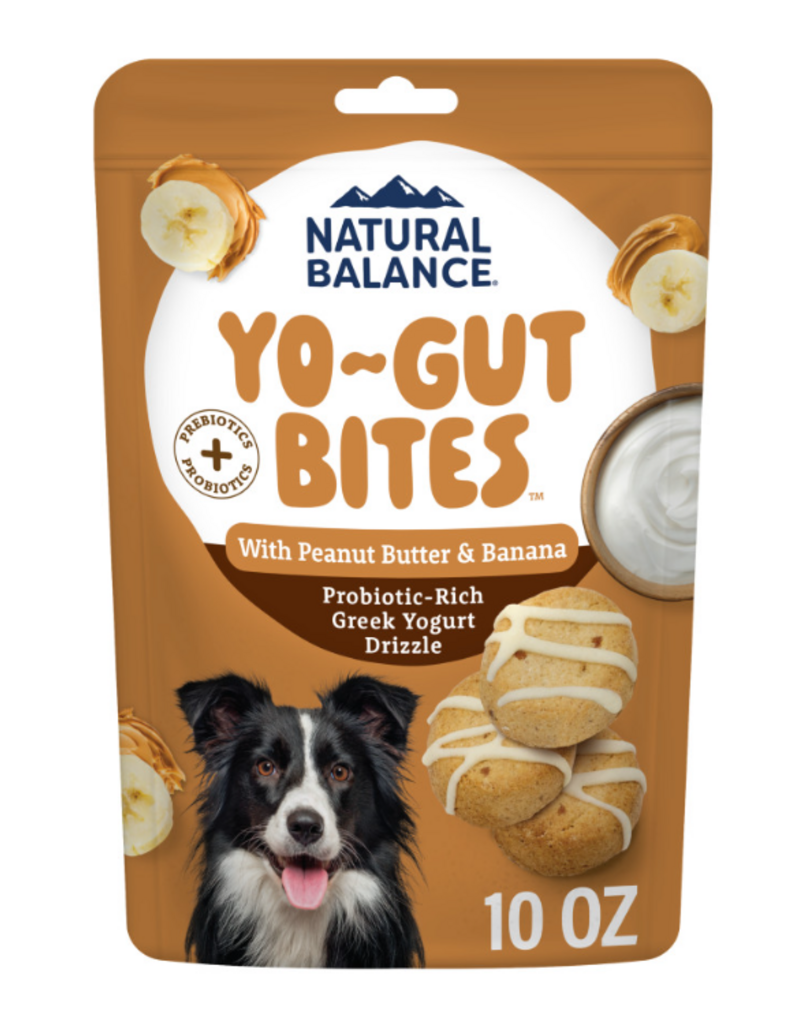 Natural Balance Natural Balance Yo-Gut Bites Peanut Butter & Banana 10oz